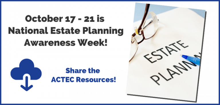 National Estate Planning Awareness Week